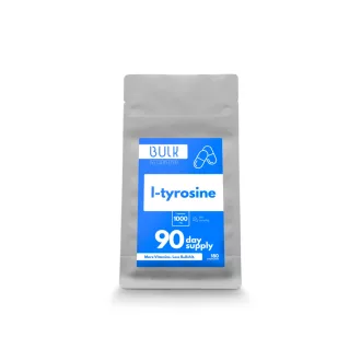 L-Tyrosine 500mg - 180 Capsules - 90 Day Supply