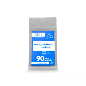 Magnesium Malate 1960mg – 180 Capsules – 90 Day Supply