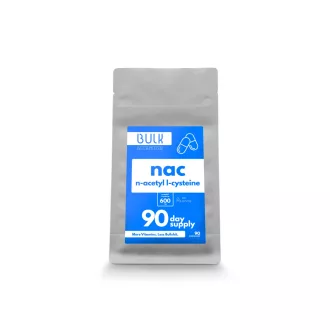   NAC - N-Acetyl L-Cysteine 600mg - 90 Capsules - 90 Day Supply
