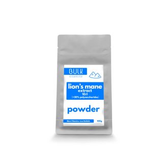   Lion's mane Mushroom Extract Powder 10:1 (>30% Polysaccharides) - 100 g to 25 kg