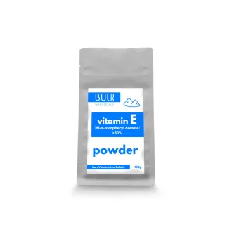   Vitamin E Powder (DL-α-Tocopheryl Acetate) >50% – 100g to 5kg