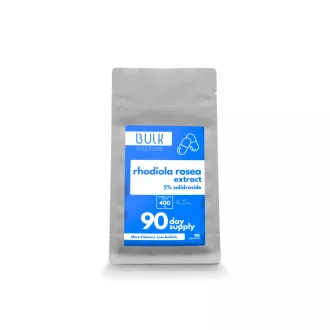 Rhodiola Rosea Extract 400mg - 90 Capsules - 90 Day Supply