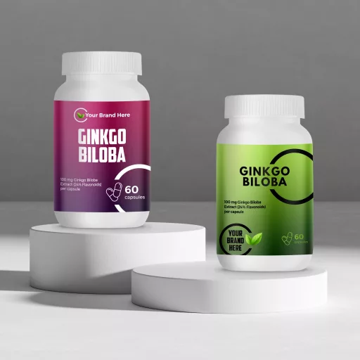 Ginkgo Biloba Extract 100 mg – 60 Capsules – White Label – MOQ 20 Units – EU Supplier