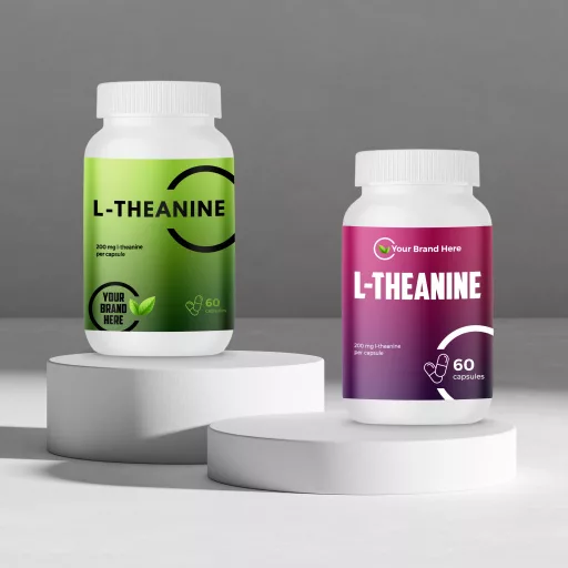 L-Theanine 200mg – 60 Capsules – White Label – MOQ 20 Units – EU Supplier