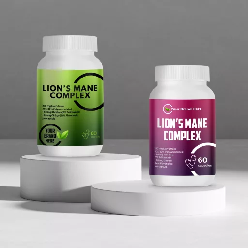 Lion’s Mane Complex – 60 Capsules – White Label – MOQ 20 Units – EU Supplier