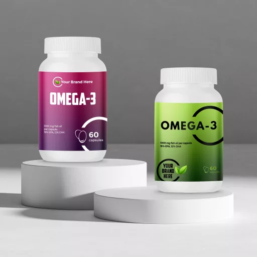Omega-3 1000 mg – 60 Capsules – White Label – MOQ 20 Units – EU Supplier