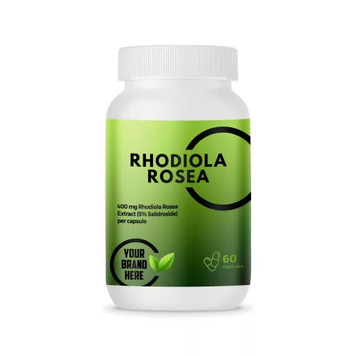 Rhodiola Rosea Extract 400 mg – 60 Capsules – White Label – MOQ 20 Units – EU Supplier