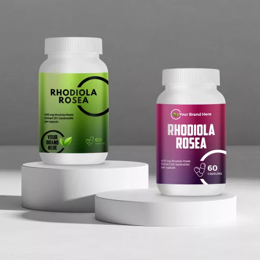 Rhodiola Rosea Extract 400 mg – 60 Capsules – White Label – MOQ 20 Units – EU Supplier