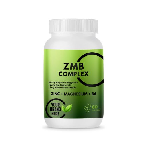 ZMB Complex (Zinc + Magnesium + B6) – 60 Capsules – White Label – MOQ 20 Units – EU Supplier