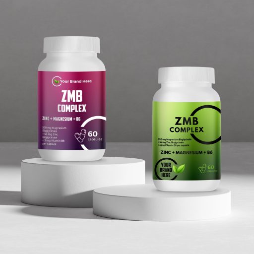 ZMB Complex (Zinc + Magnesium + B6) – 60 Capsules – White Label – MOQ 20 Units – EU Supplier