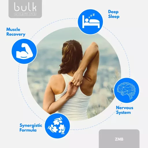 ZMB – Zinc & Magnesium & B6 – 360 Capsules – 180 Day Supply